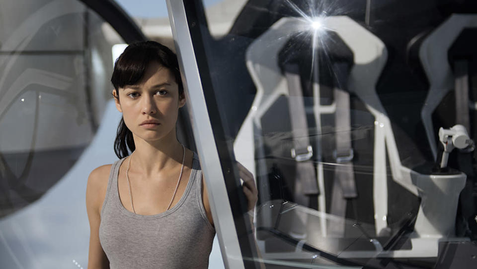 Olga Kurylenko in Universal Pictures' "Oblivion" - 2013