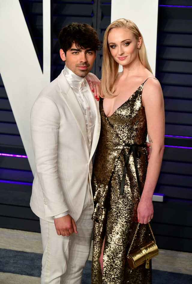 Joe Jonas and Sophie Turner got married in May (Ian West/PA)