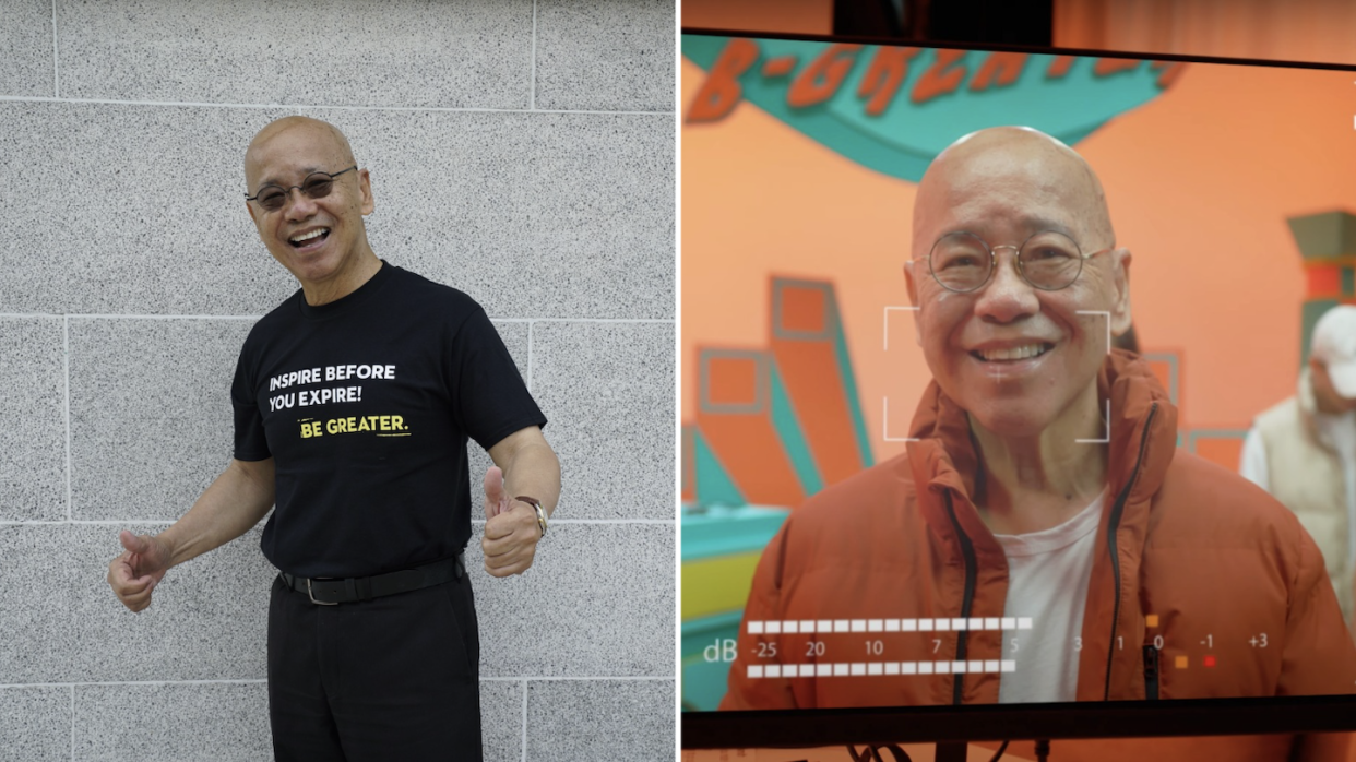 76-year old Dr William Wan raps in new Singapore Kindness Movement music video (Photos: Singapore Kindness Movement) 
