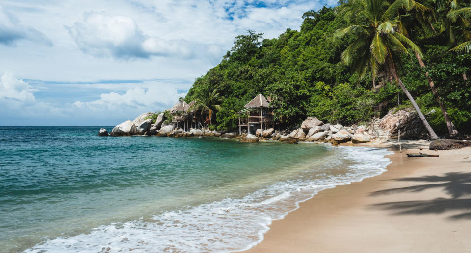 Island of Ko Tao in Thailand. 