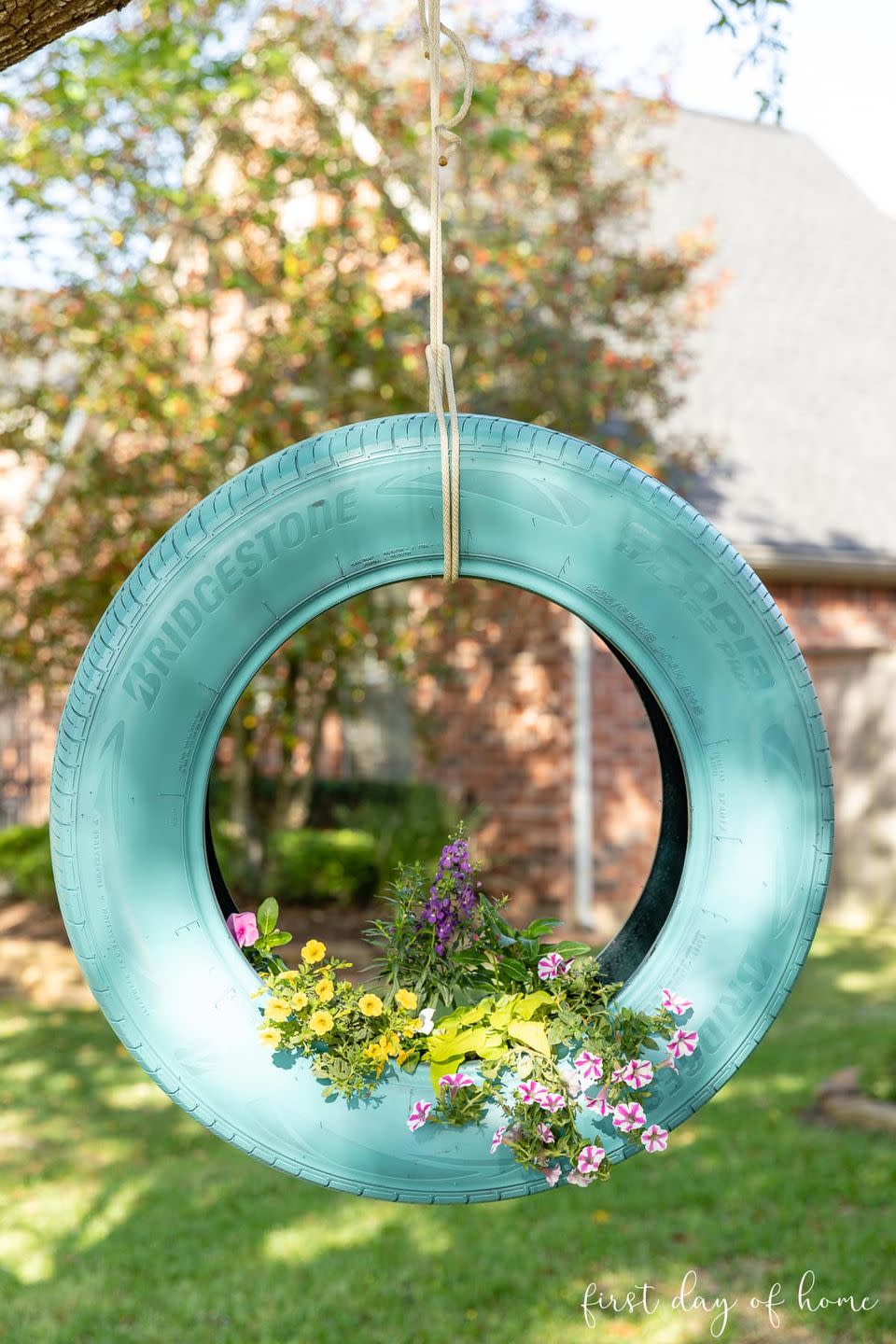 best backyard decor hanging tire
