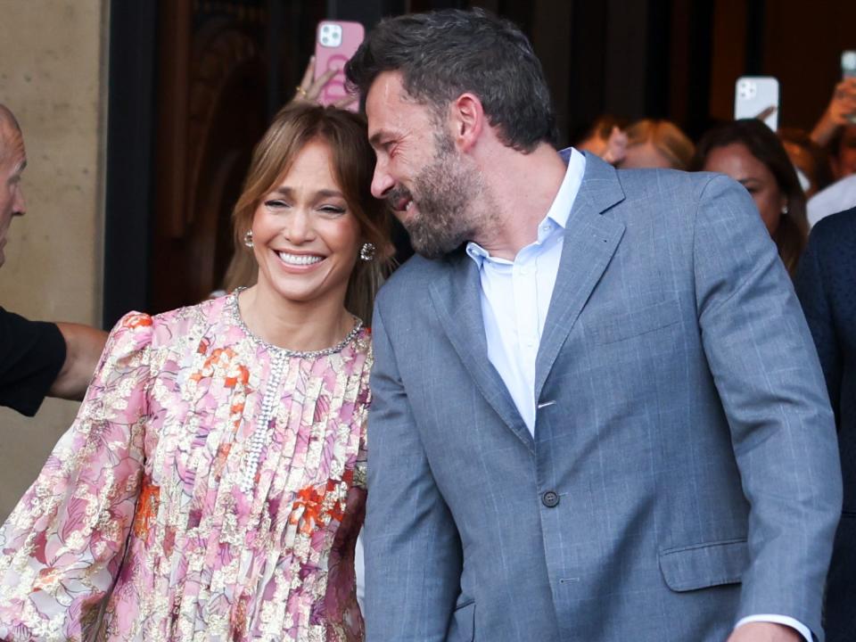 Jennifer Lopez and Ben Affleck