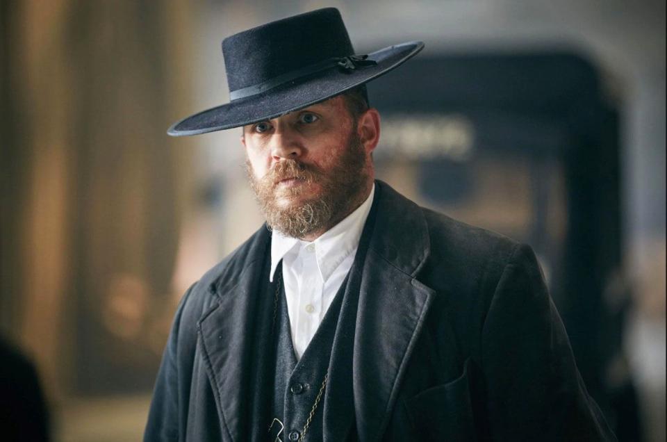 peaky blinders, tom hardy