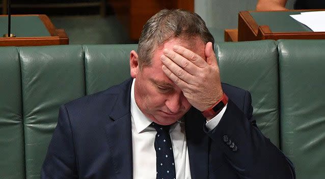 Malcolm Turnbull has announced Barnaby Joyce (pictured) will be taking leave and not filling in as prime minister next week. Source: AAP