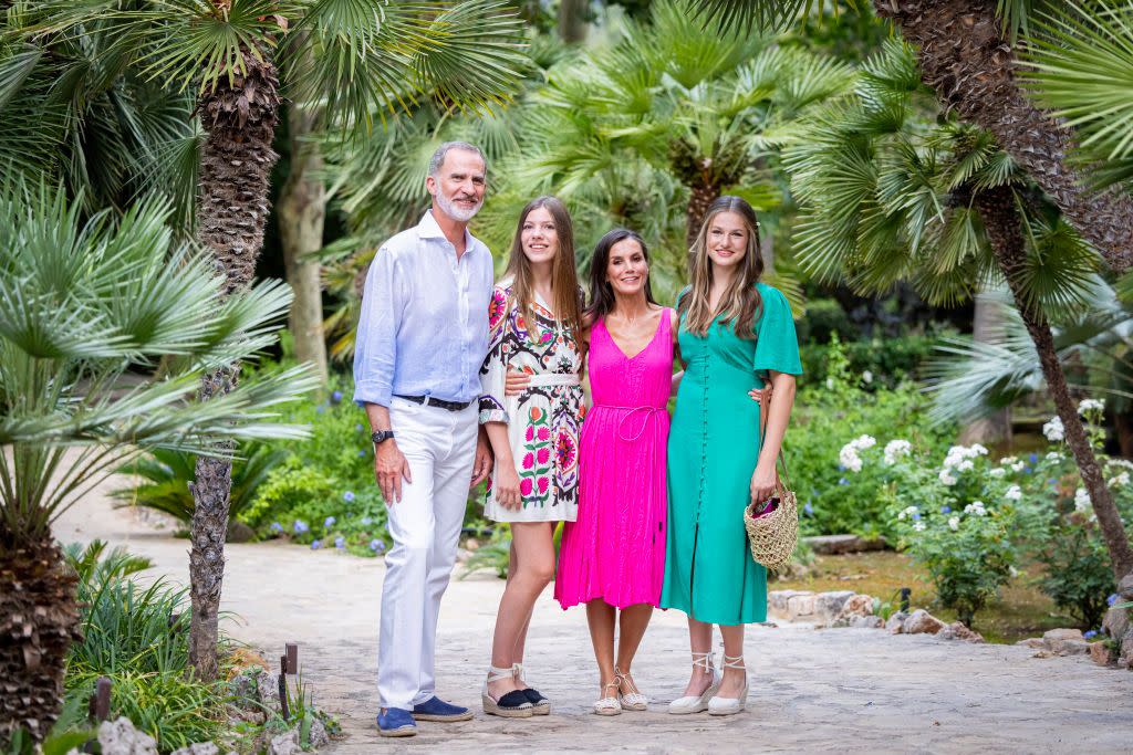 spanish royals summer photocall in palma de mallorca