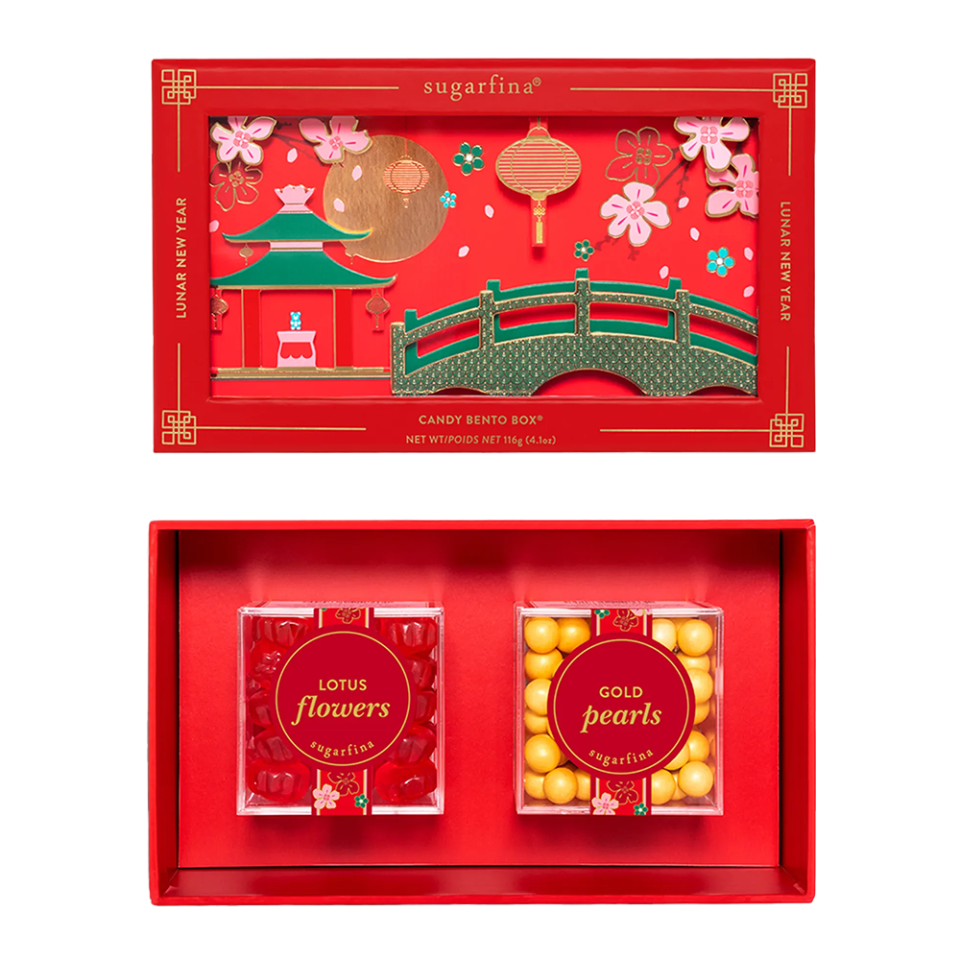 12) Lunar New Year 2023 2-Piece Candy Bento Box