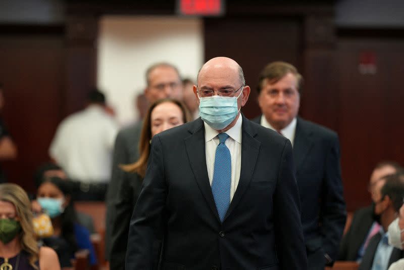 FILE PHOTO: Allen Howard Weisselberg, the former Trump Organization CFO appears in New York State Supreme Court in New York