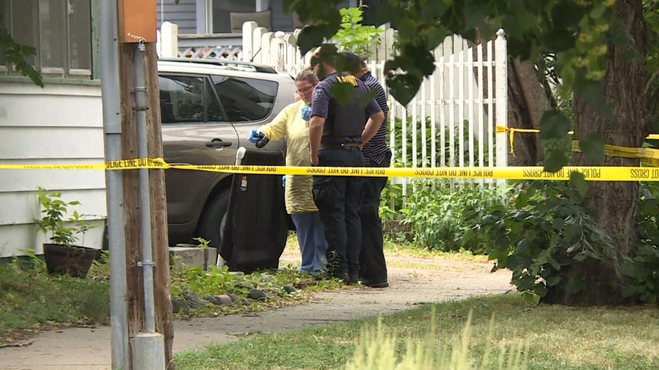 Image: Human remains found in Minneapolis (KARE)