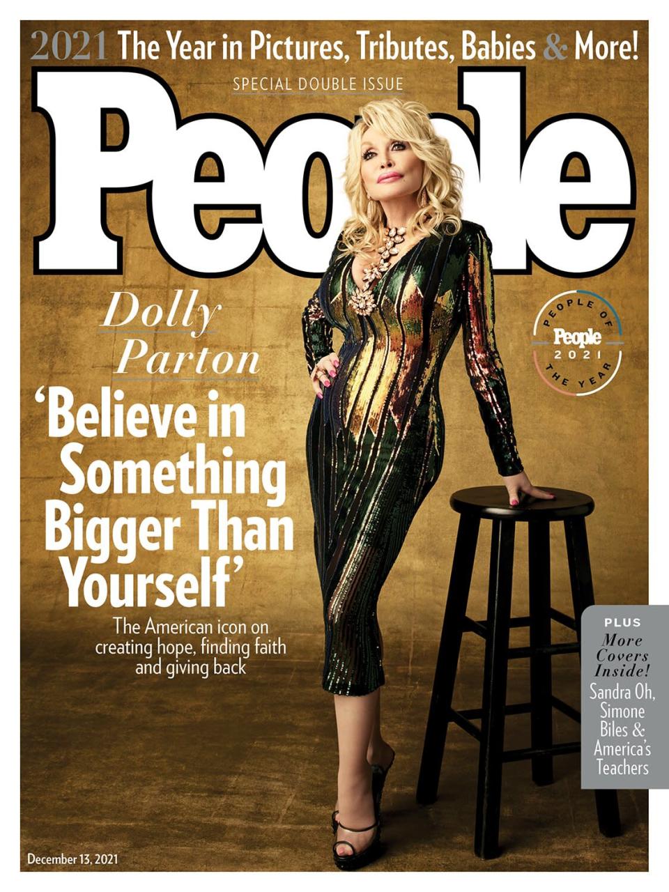 People of the Year Cover Dolly parton