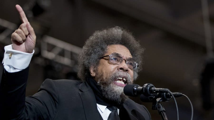 Cornel West is standing for the Green Party.