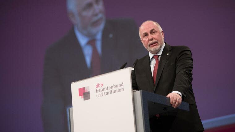 Ulrich Silberbach, Bundesvorsitzender des dbb Foto: dpa