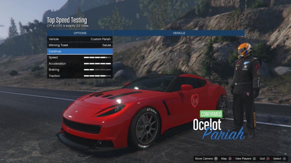 the ocelot pariah in gta online