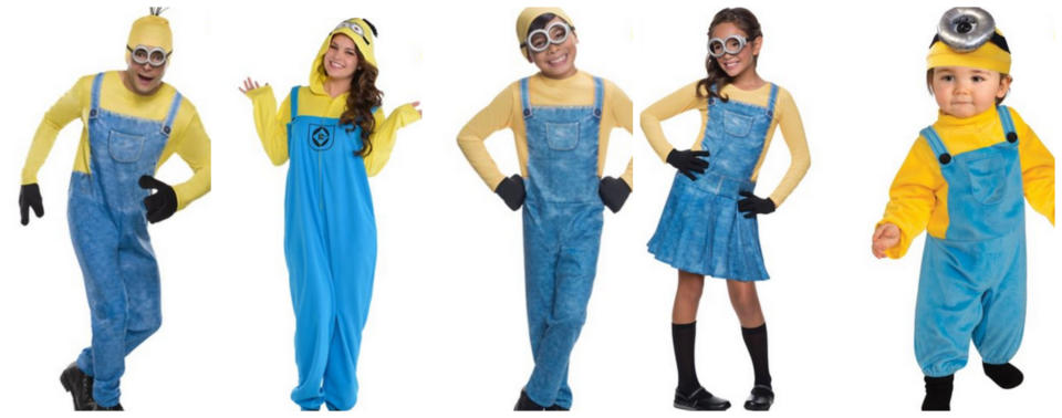 Minions Family Halloween Costume Idea