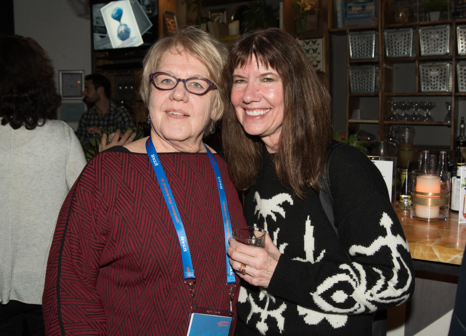 Editor Kate Amend and Diane Weyermann - Credit: AP