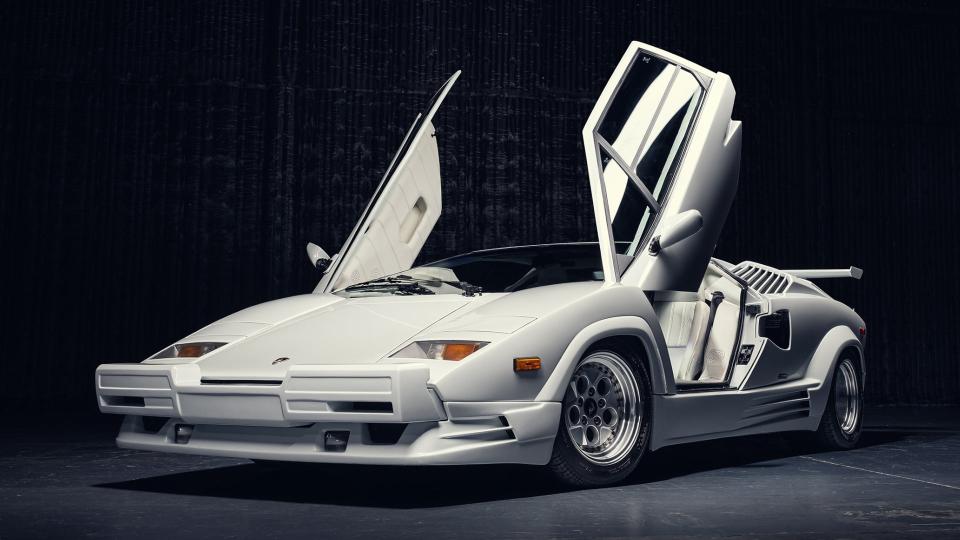 Buy the Only Surviving Lamborghini Countach From 'The Wolf of Wall Street' photo