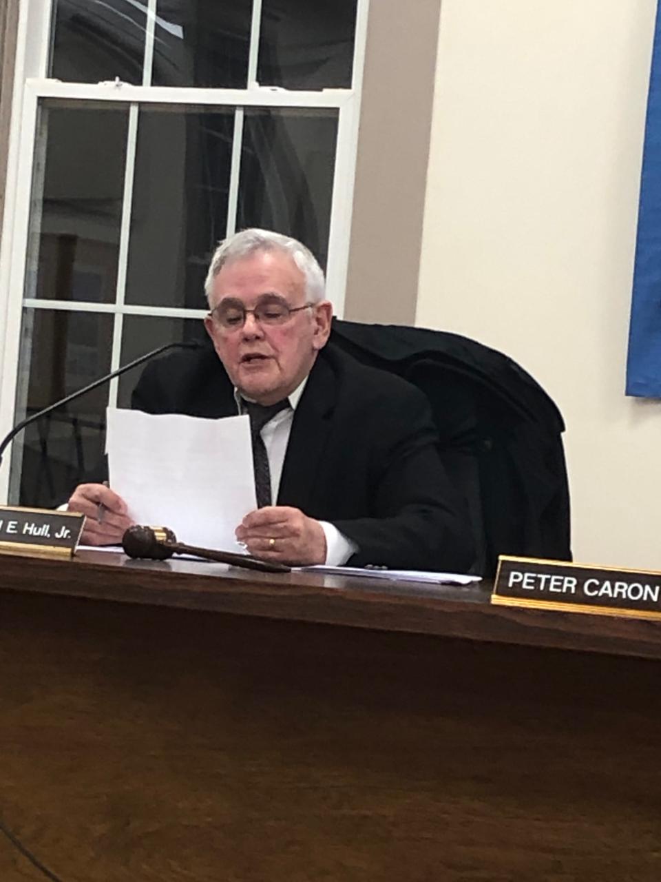 Dighton Selectman Leonard Hull announced on Wednesday, Feb. 14, 2024 that he is not seeking another term.