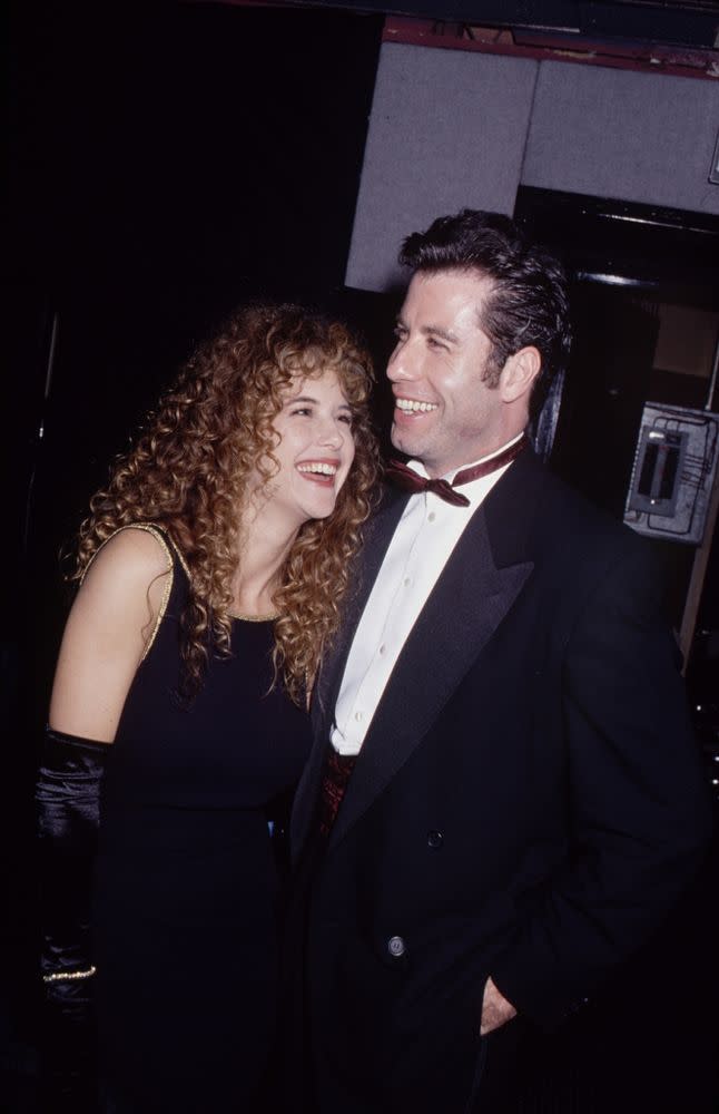 Kelly Preston and John Travolta