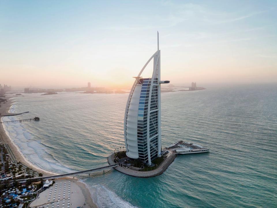 Burj Al Arab is one of Dubai’s many instantly recognisable landmarks (Dubai Tourism)