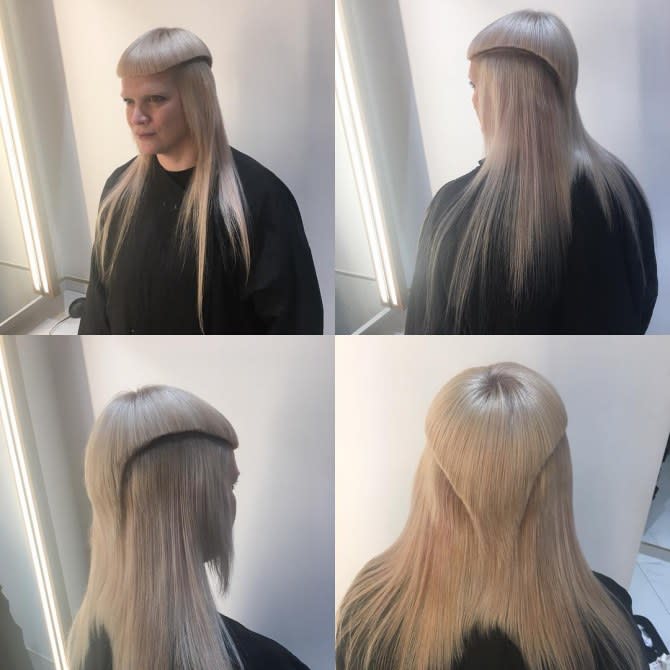 <p>Cette coiffure iconique commence à s’afficher de plus en plus sur Instagram, comme pour confirmer son fameux revival. Crédit photo : Instagram johnvialhair </p>