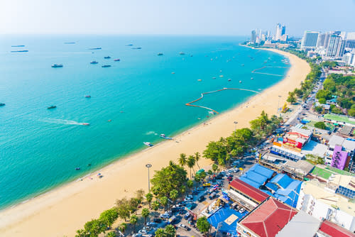 ▲芭達雅被視為泰國的黃金海岸（圖/shutterstock）