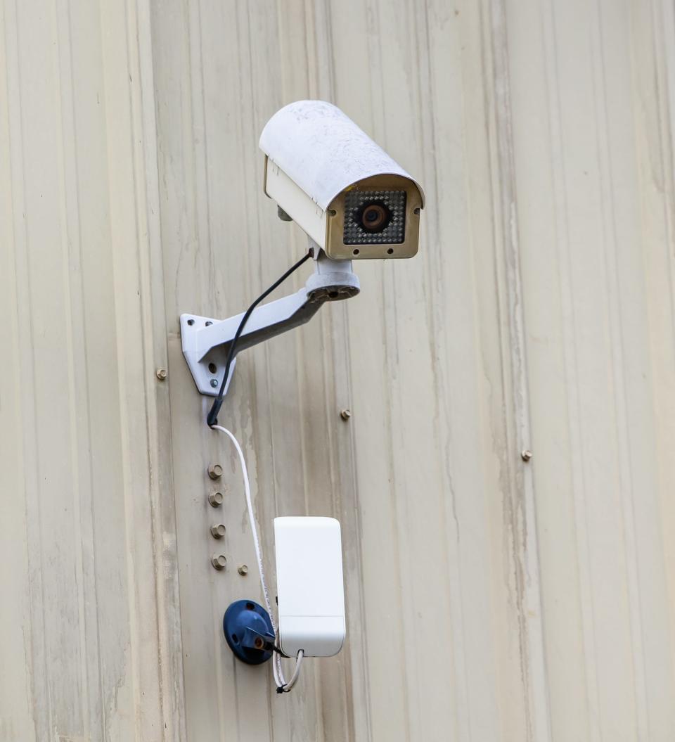 A security camera Thursday May 6, 2021 in Ocala, FL. [Doug Engle/Ocala Star Banner]2021