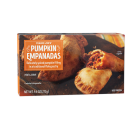 <p><strong>Flaky pastry dough is filled with sweet pumpkin and fried until perfectly crispy in these yummy empanadas. </strong>We love the cinnamon, gloves and allspice notes that make this treat simply delectable. </p>