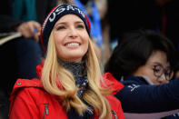 <p>Ivanka Trump attends the Snowboard – Men’s Big Air Final on February 24, 2018 in Pyeongchang-gun, South Korea. Ivanka Trump is on a four-day visit to South Korea to attend the closing ceremony of the PyeongChang Winter Olympics. (Photo by Carl Court/Getty Images) </p>