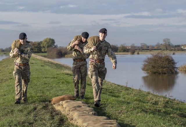 Flooding in the North of England