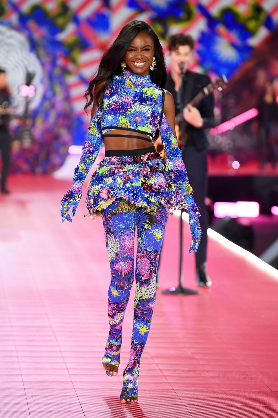 Find out what Adriana Lima, Kendall Jenner, Bella Hadid, Gigi Hadid, and Elsa Hosk wore at this year’s Victoria's Secret Fashion Show in New York.