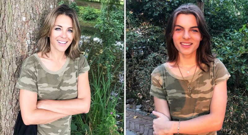 Damian Hurley sieht genauso aus wie seine Mutter Elizabeth Hurley. [Foto: Instagram]