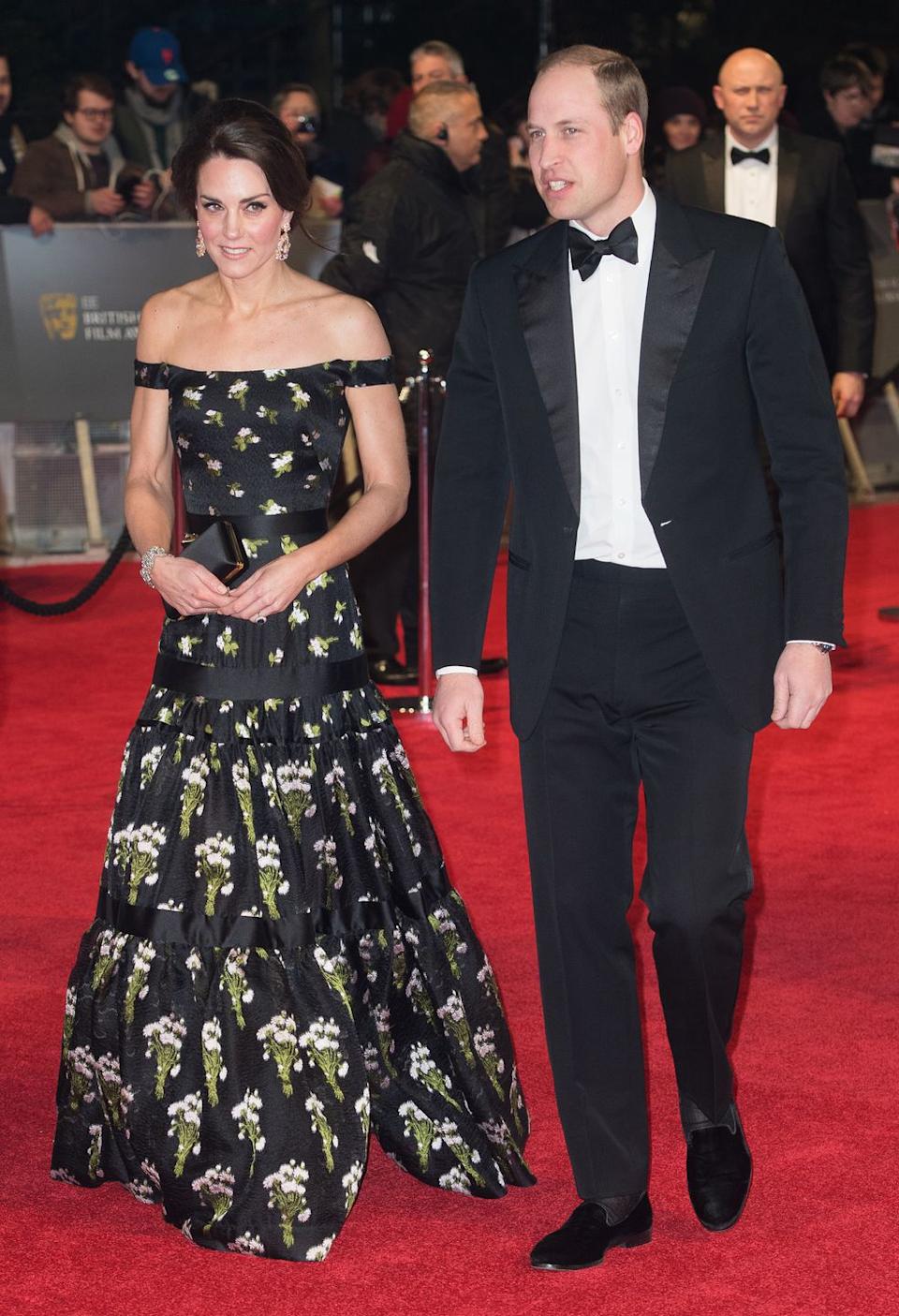 Kate Middleton Rewears a Stunning Alexander McQueen Gown to the