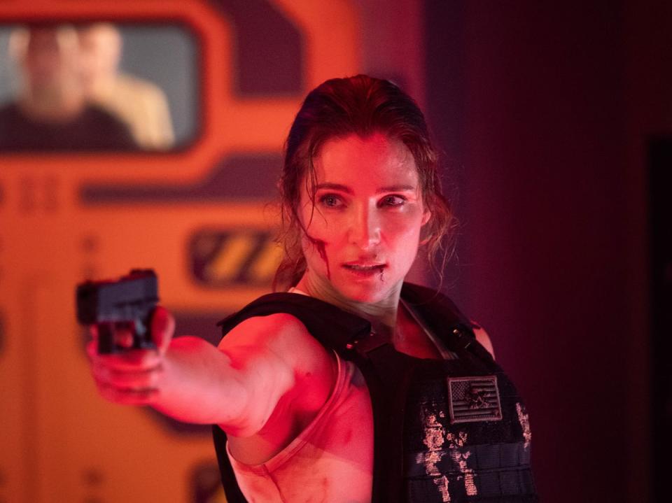 Elsa Pataky as JJ Collins in ‘Interceptor' (Brook Rushton/Netflix)
