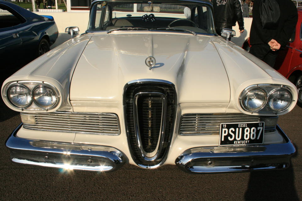 In 1957, Ford launched the Edsel, a car the company billed as hot and revolutionary, according to the <em>Washington Post</em>. Problem: <a href="http://www.washingtonpost.com/wp-dyn/content/article/2007/09/03/AR2007090301419.html">It turned out to be sort of "blah."</a> By the time the company pulled the car in 1959, it had lost about $250 million. 