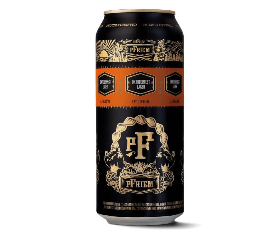 <p><strong>Hood River, Oregon</strong></p><p><strong>Style:</strong> Lager</p><p>According to pFriem, the brewery’s Oktoberfest is an “easy-drinking tribute” to the German original. The beer pours clear gold with nice foam and effervescence. It has a hoppy, yeasty, bread dough scent. It begins mildly spicy and floral, leading to a sweet dough finish. </p><p><strong>ABV:</strong> 6.1%</p>