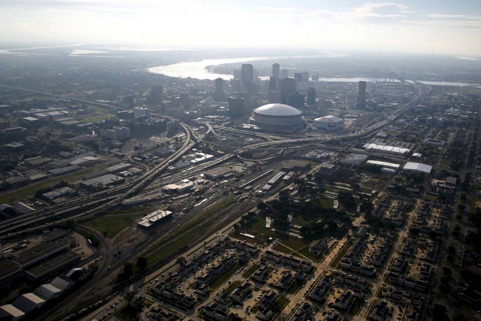 A general view shows New Orleans, Louisiana, August 19, 2015. (REUTERS/Carlos Barria)