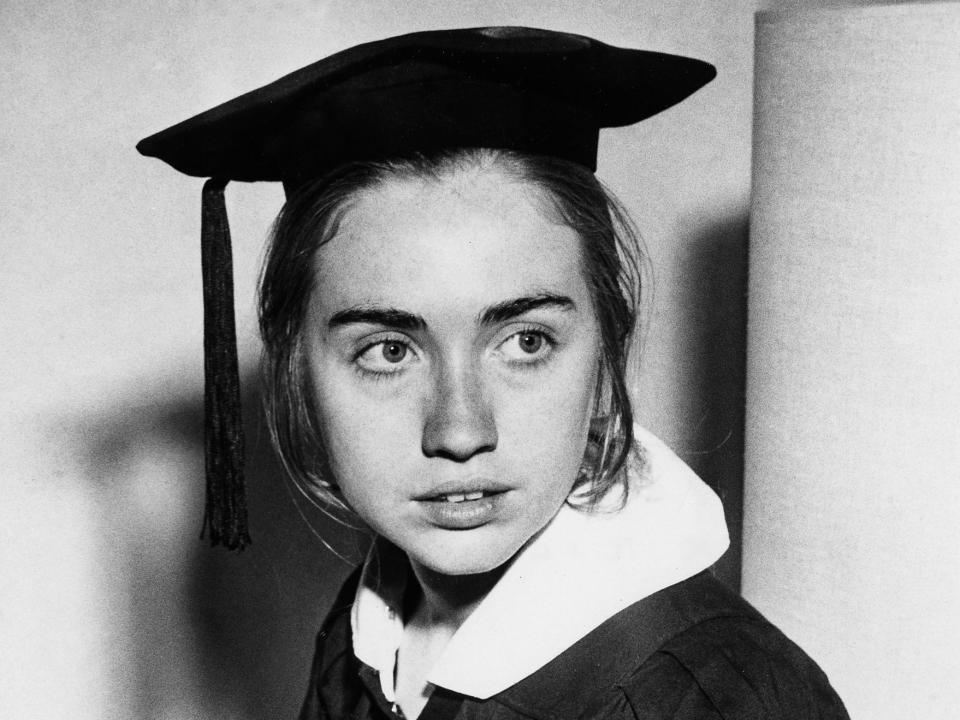 As a senior at Wellesley College in 1969, Hillary Clinton gave a commencement address that&nbsp;attracted national attention.