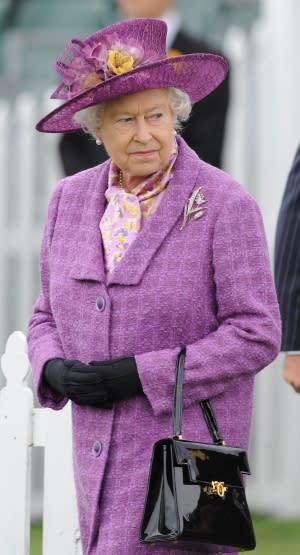 Queen Elizabeth II in "morning dress"