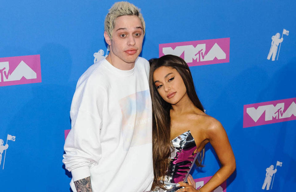Following the split from ex-fiancé Ariana Grande back in 2020, the comedian inked over his neck tattoo which were black bunny ears - a tribute to Ariana's stage look - with a large blackheart instead.