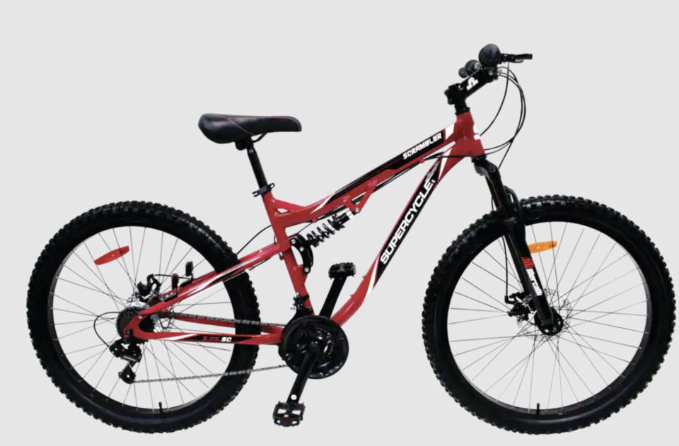 Supercycle Scrambler DS Mountain Bike, 27.5-in (Photo via Canadian Tire)