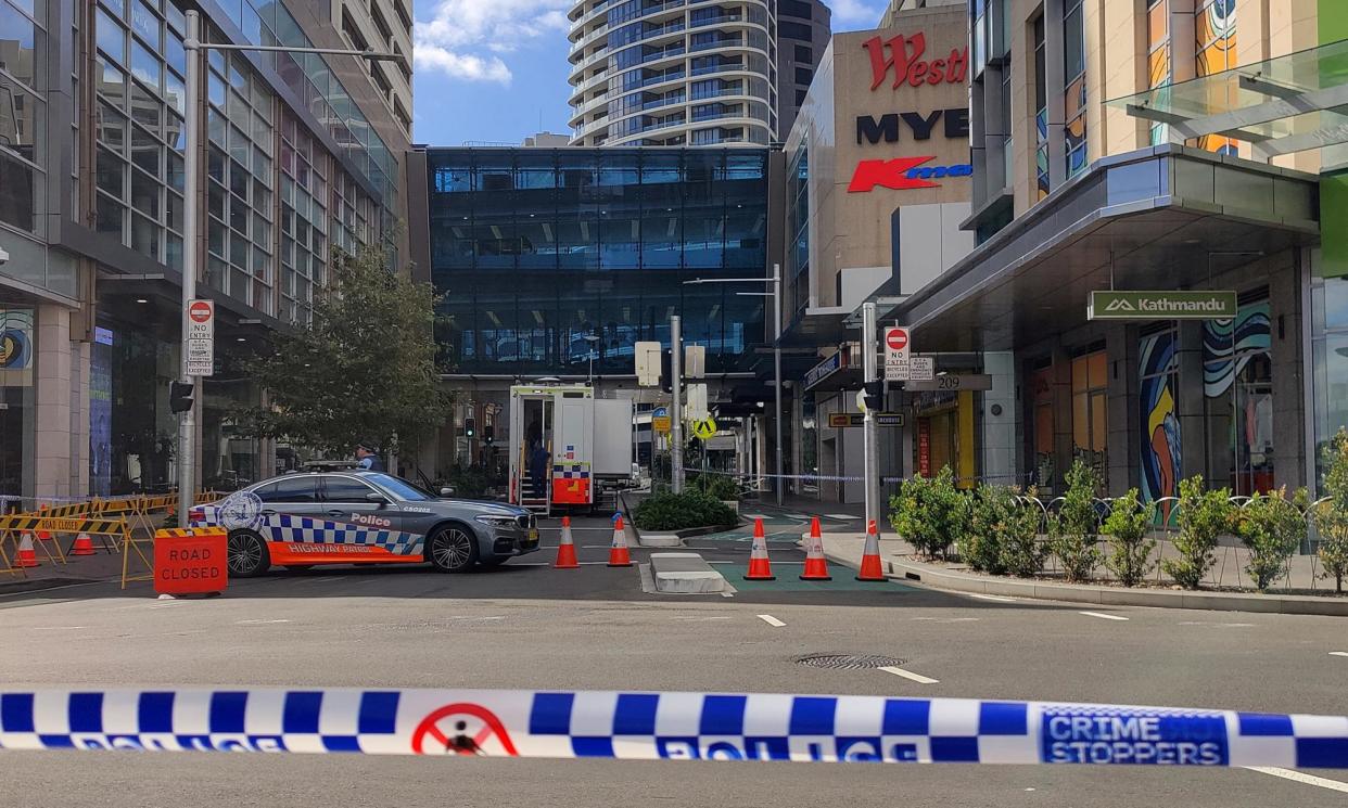 <span>People should trust their gut if they saw someone behaving strangely, one security expert said after the Sydney stabbings.</span><span>Photograph: Reuters</span>