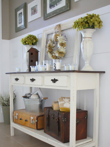 Make Your Console Table Work Harder