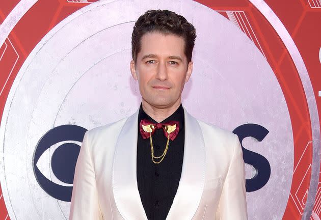 Matthew Morrison arrives at the 74th annual Tony Awards in 2021. (Photo: via Associated Press)