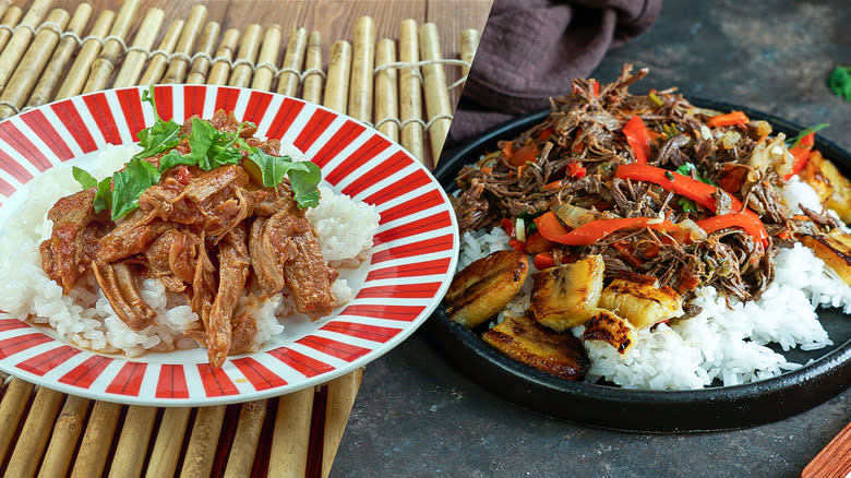 ropa vieja and vaca frita