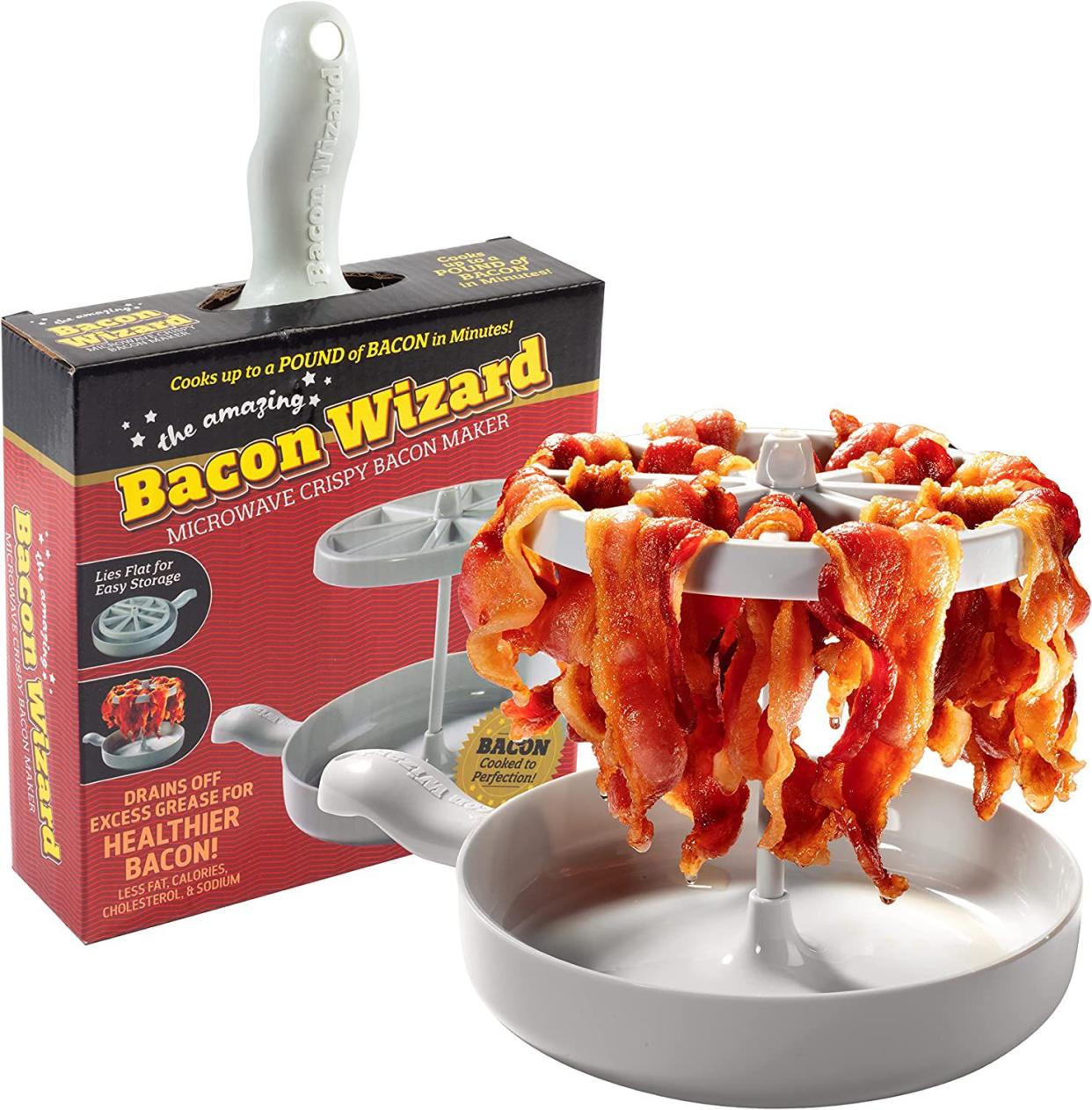 Amazing Bacon Wizard Microwave Bacon Cooker B08SWKSY7S