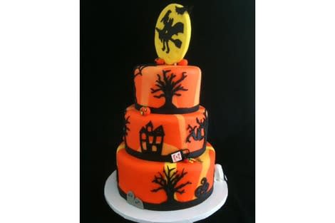 Silhouette Cake