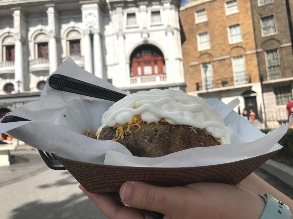 jacked potato from universal orlando