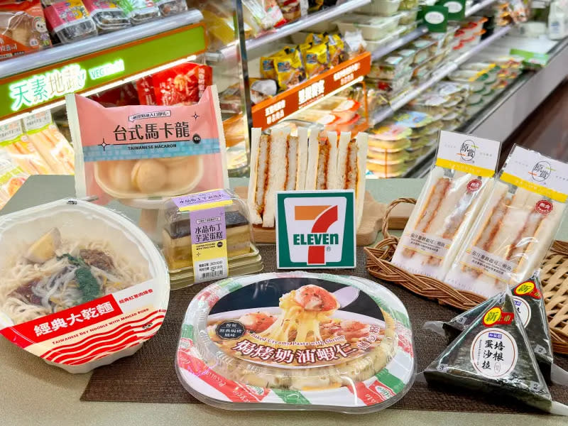 ▲7-ELEVEN鮮食商品今年掀起復古回憶殺。（圖／7-11提供）