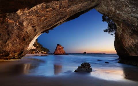 New zealand things to do cathedral cove - Credit: Dmitry Pichugin - Fotolia