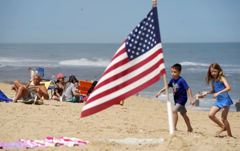 Memorial Day weekend in Ocean City, Maryland during the coronavirus pandemic