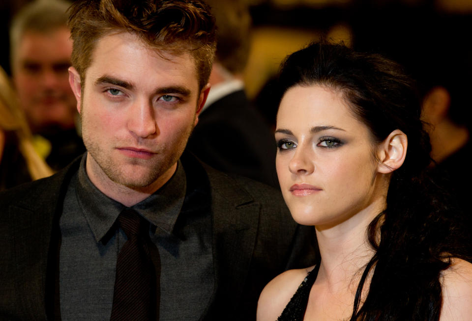 <p> On the first <em>Twilight</em> chemistry test with Robert Pattinson, Kristen Stewart recalled they had an immediate connection. "It was so clear who worked," she told the <em>New Yorker</em> in 2021. The actor had an "intellectual approach that was combined with 'I don't [care] about this, but I'm going to make this sing.'" She added, "I was, like, 'Ugh, <em>same</em>.'" Pattinson told <em>Marie Claire UK</em> that he asked her out "a lot" but she turned him down a bunch. Stewart would later tell Entertainment Tonight that he was her first love. </p>